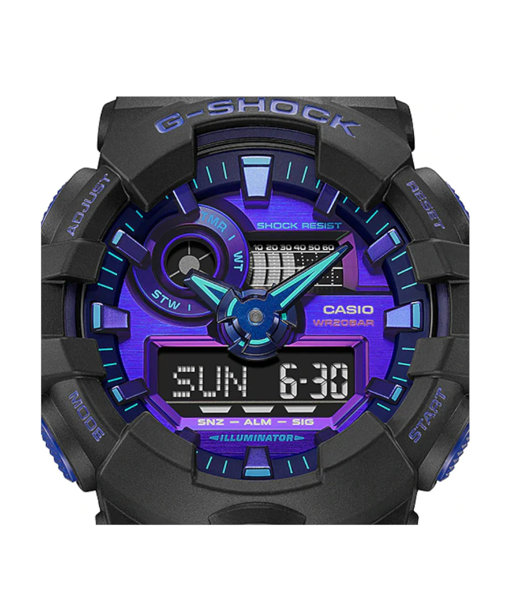 RELOJ CASIO G-SHOCK GA-700VB-1ADR- NEGRO - Image 3