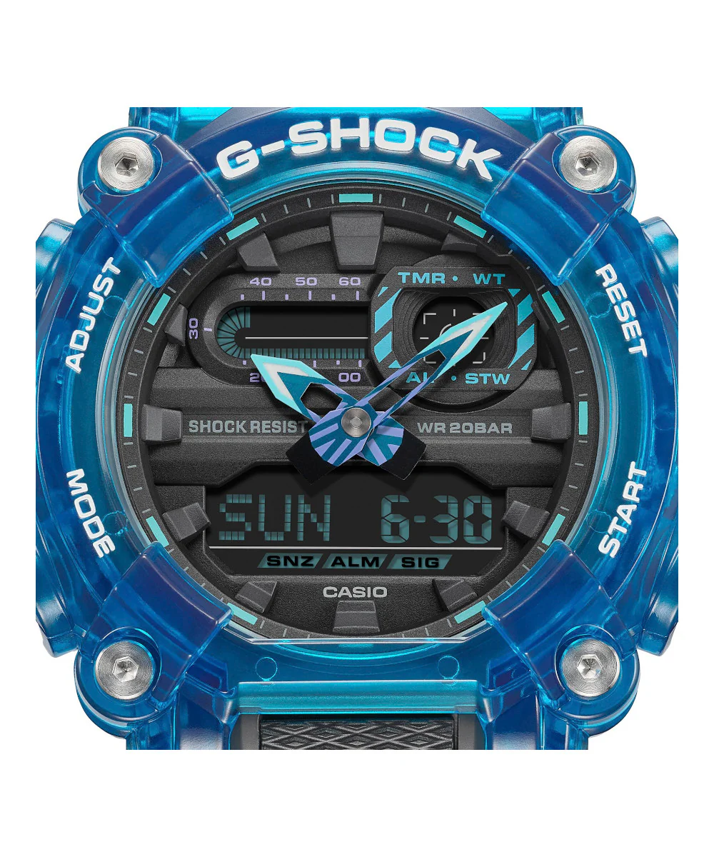 RELOJ CASIO G-SHOCK GA-900SKL-2ADR- AZUL - Image 4