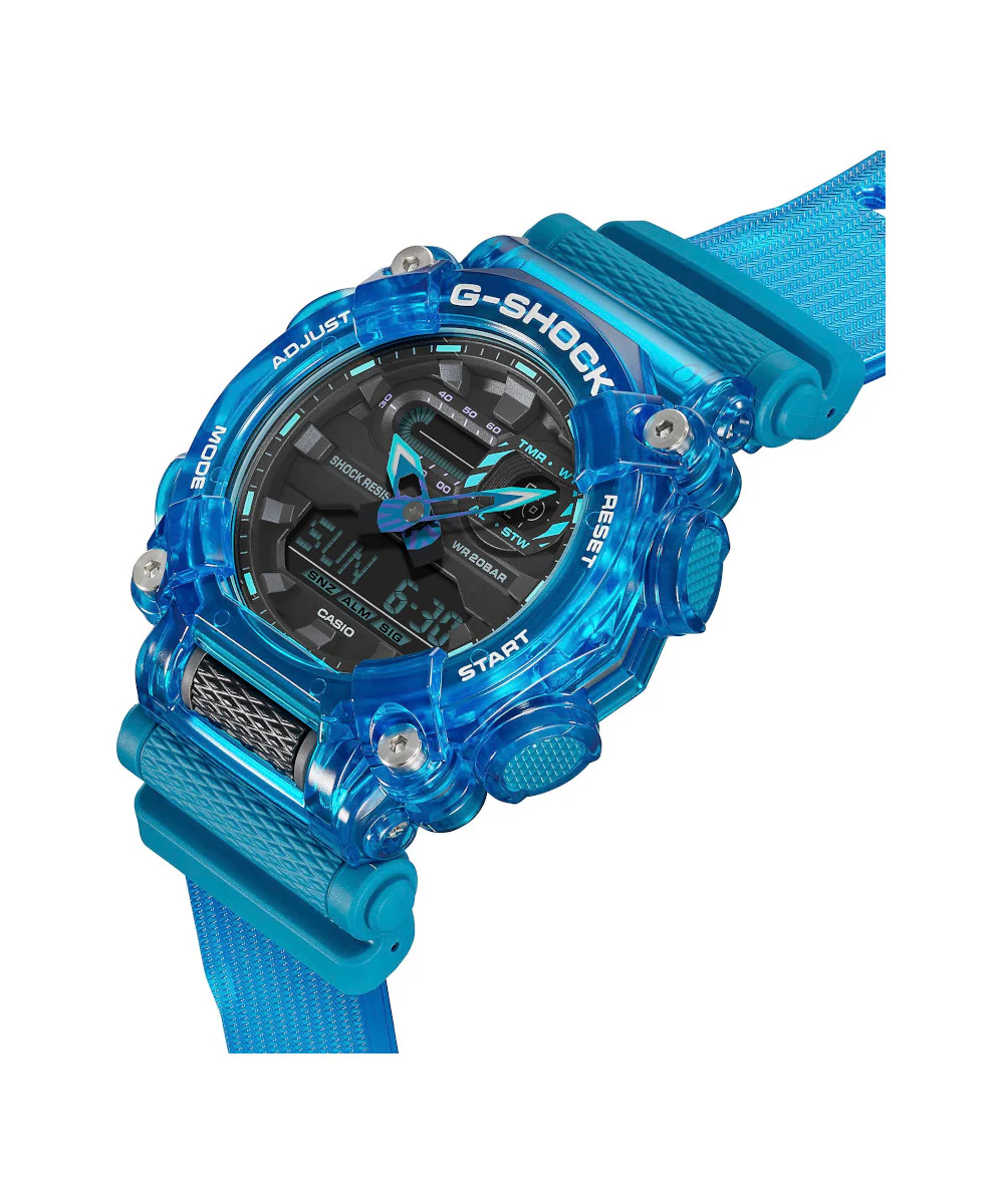 RELOJ CASIO G-SHOCK GA-900SKL-2ADR- AZUL - Image 6