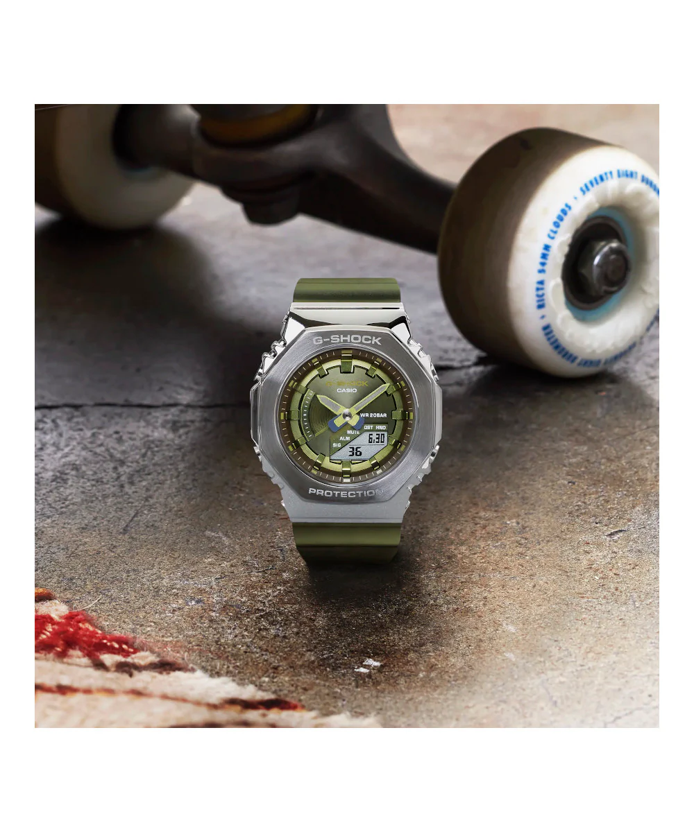 RELOJ PARA MUJER CASIO G-SHOCK  GM-S2100-3ADR -VERDE - Image 4