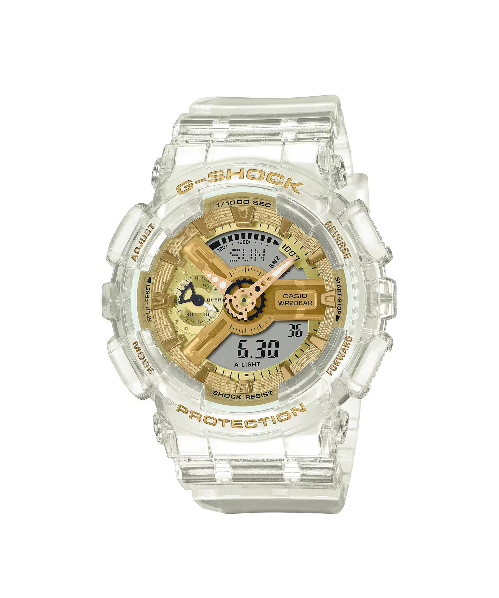 RELOJ PARA MUJER CASIO G-SHOCK GMA-S110SG-7ADR -BLANCO