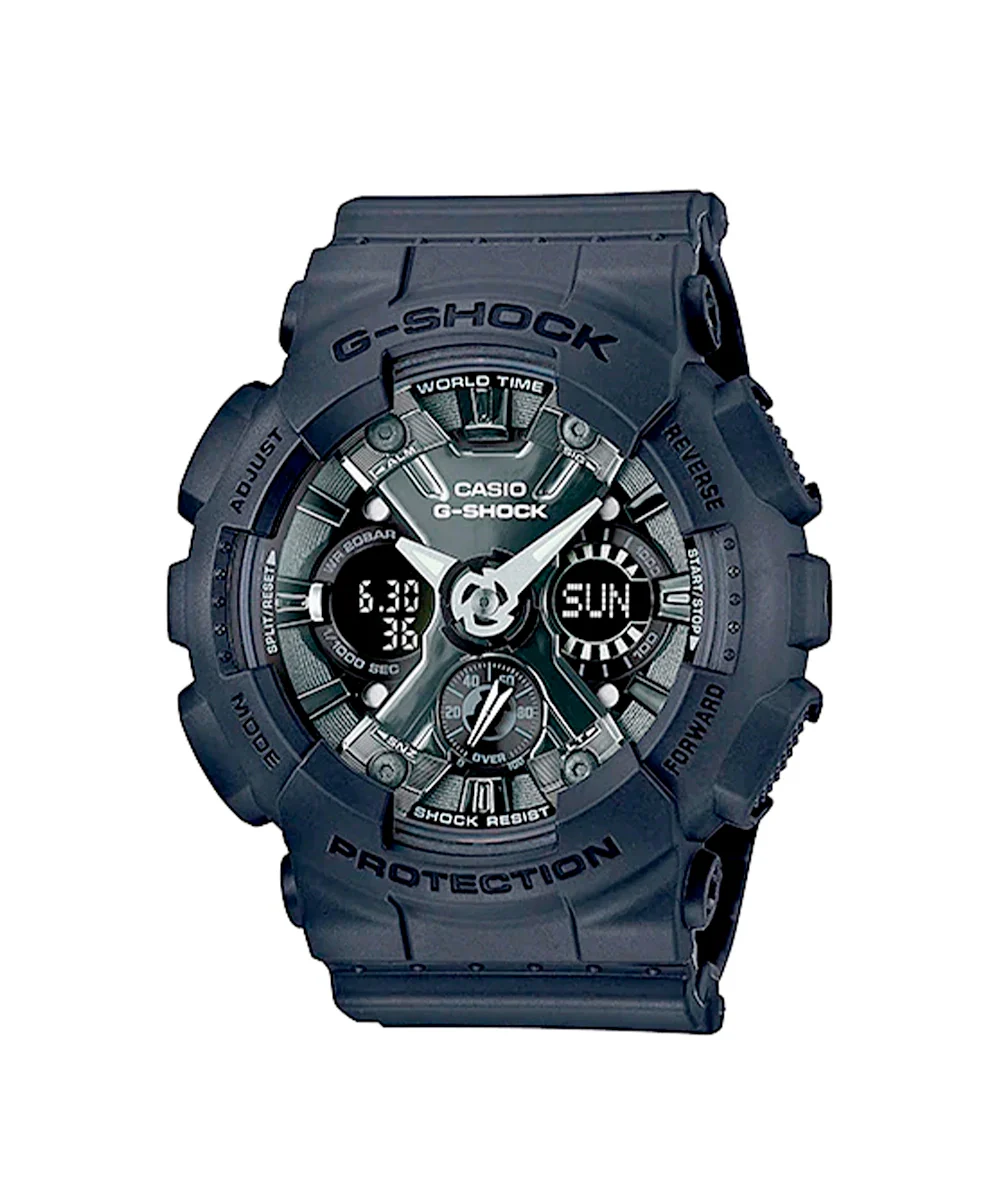 RELOJ PARA MUJER CASIO G-SHOCK  GMA-S120MF-1ADR -NEGRO
