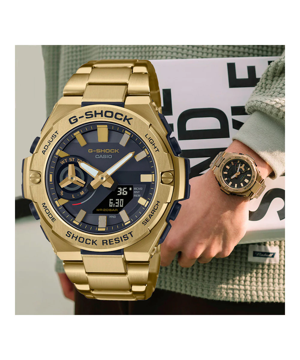 RELOJ CASIO G-SHOCK GST-B500GD-9ADR- DORADO - Image 2