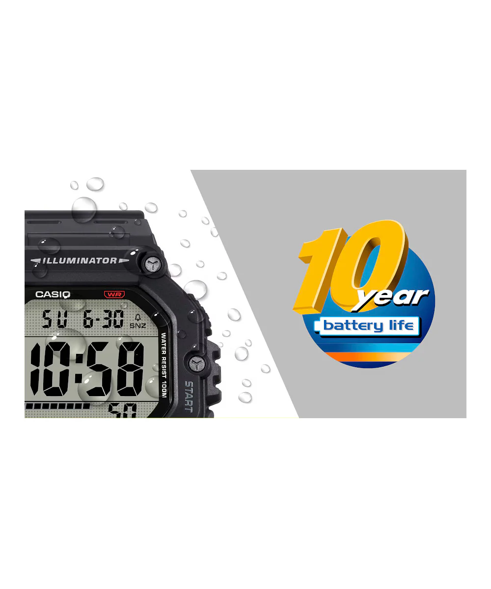 RELOJ PARA HOMBRE CASIO AE-1600H-1AVDF -NEGRO - Image 4