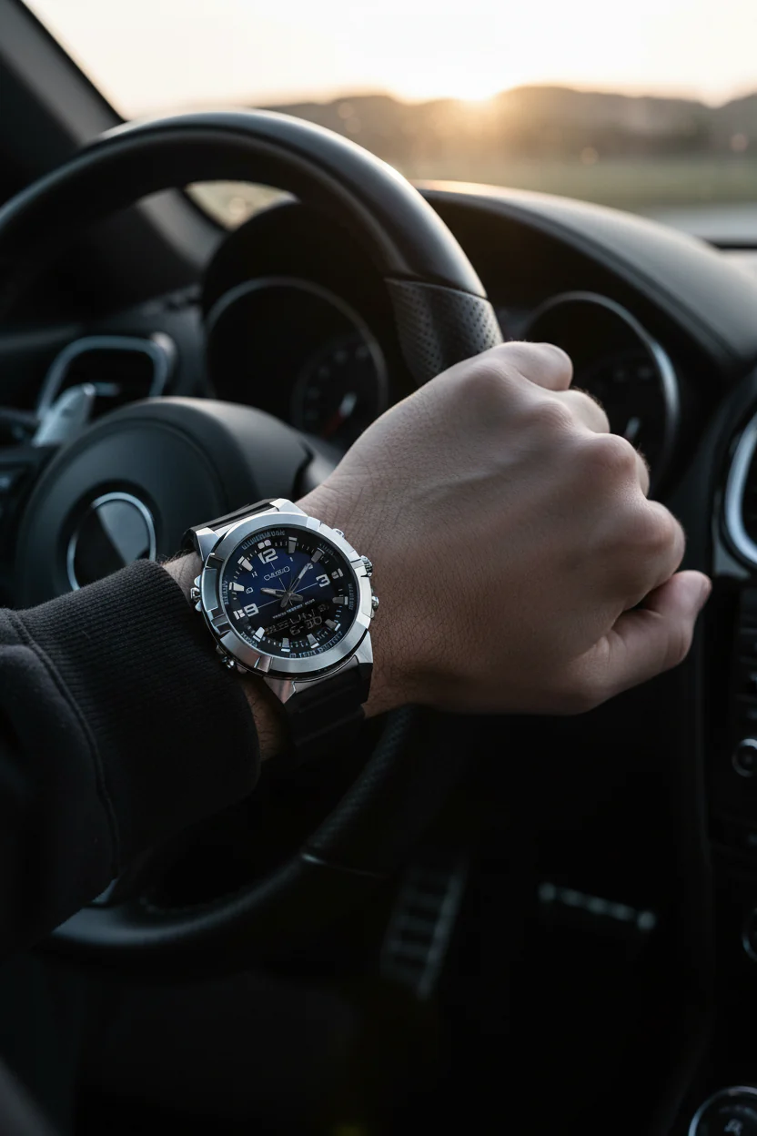 RELOJ PARA HOMBRE CASIO AMW-870A-2AVDF- AZUL - Image 3