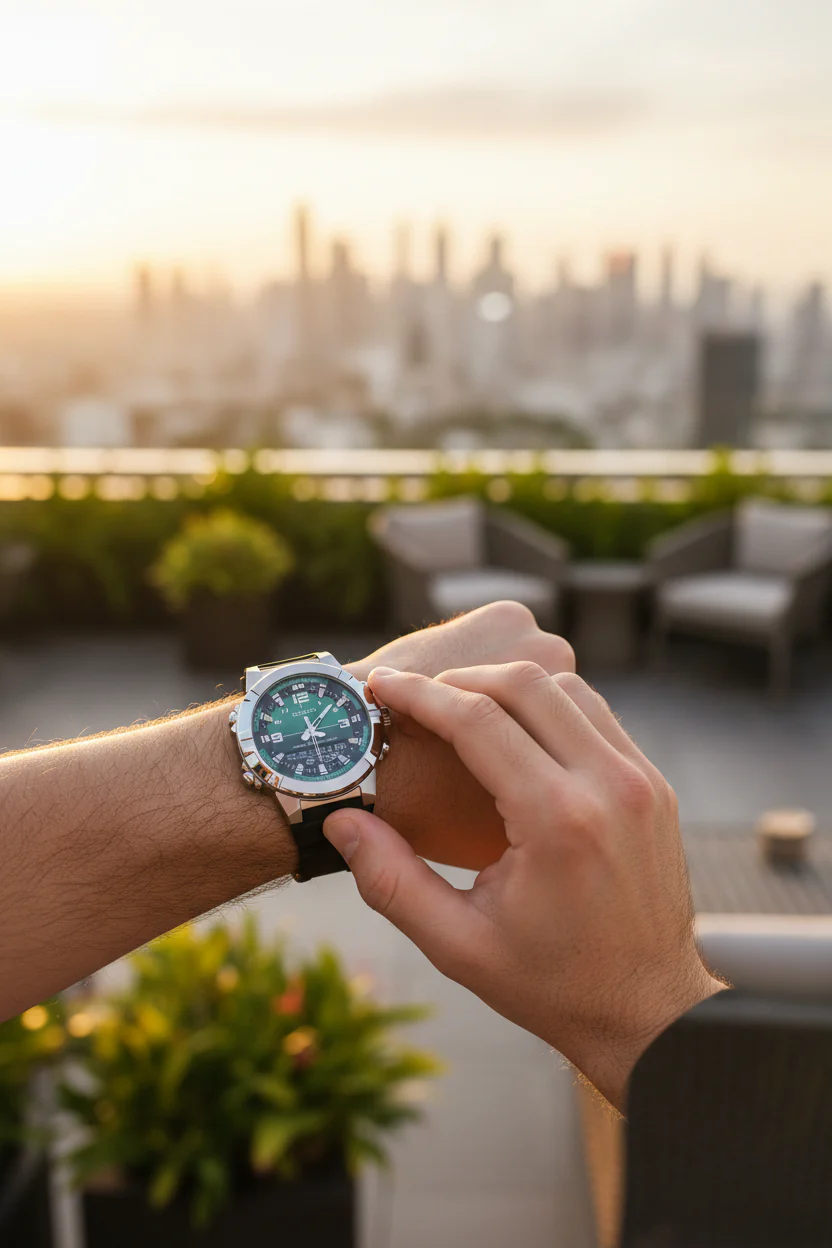 RELOJ PARA HOMBRE CASIO AMW-870A-3AVDF- VERDE - Image 6