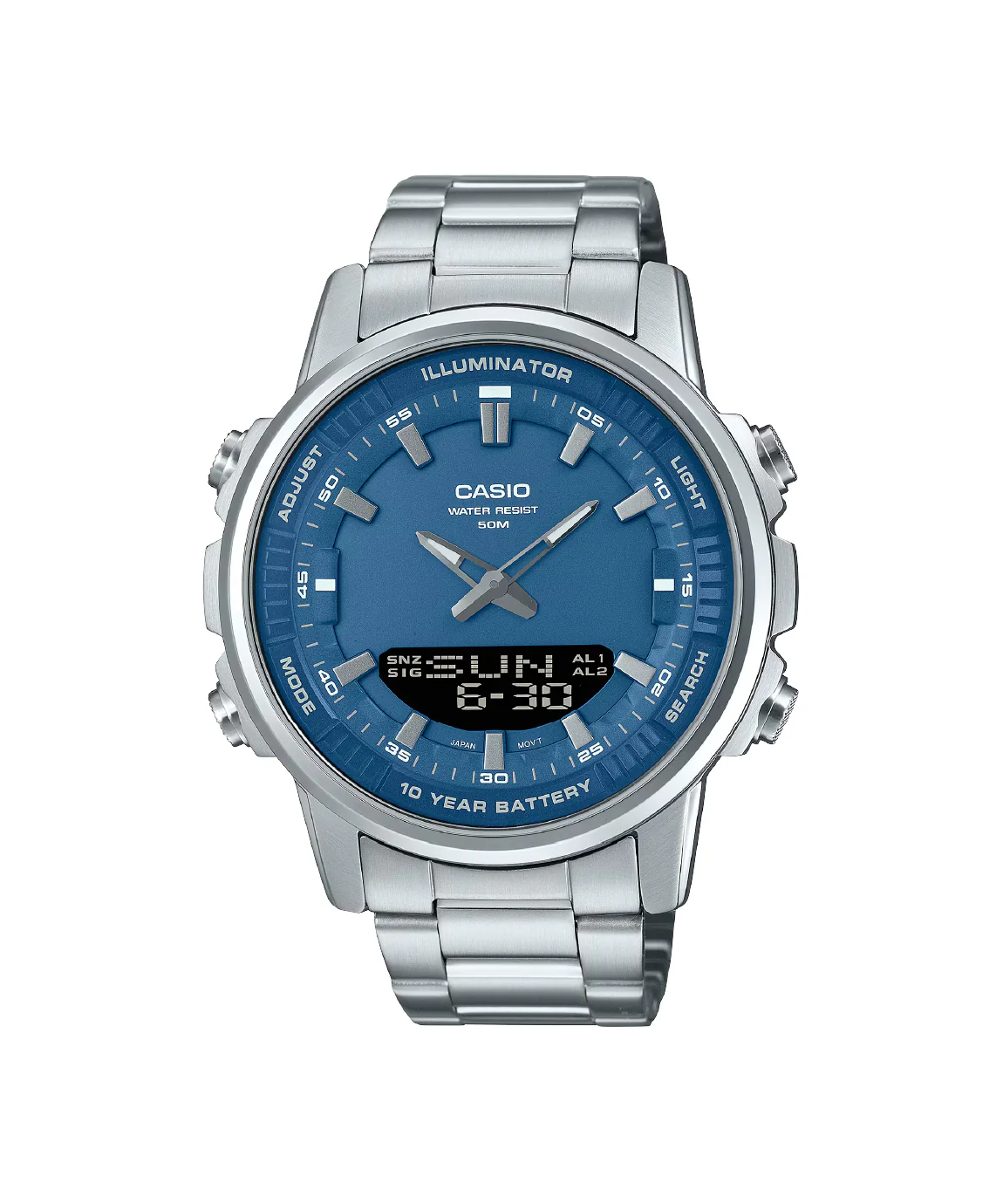 RELOJ PARA HOMBRE CASIO AMW-880D-2A1VDF - AZUL