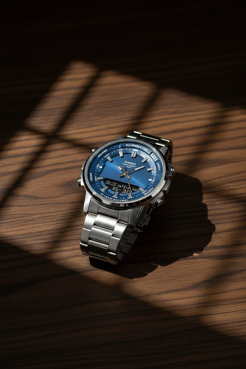 RELOJ PARA HOMBRE CASIO AMW-880D-2A1VDF - AZUL - Image 5