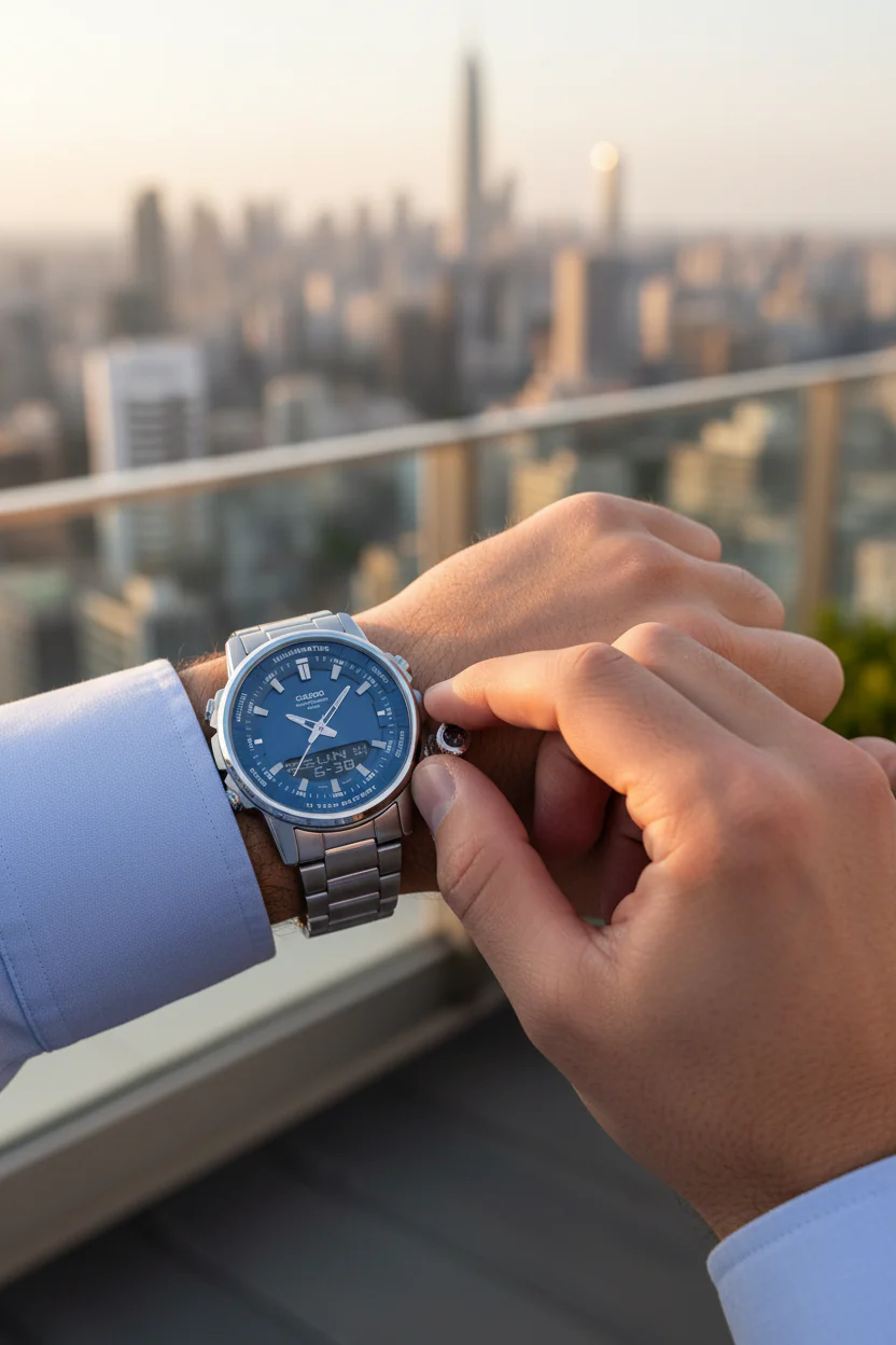 RELOJ PARA HOMBRE CASIO AMW-880D-2A1VDF - AZUL - Image 6