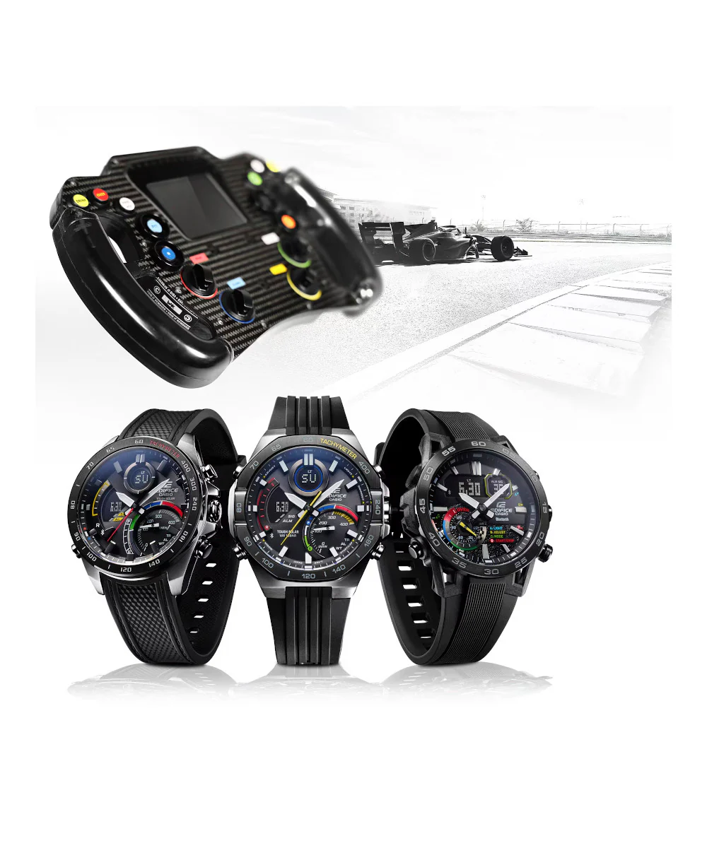 RELOJ PARA HOMBRE CASIO EDIFICE ECB-950MP-1ADF -NEGRO - Image 5