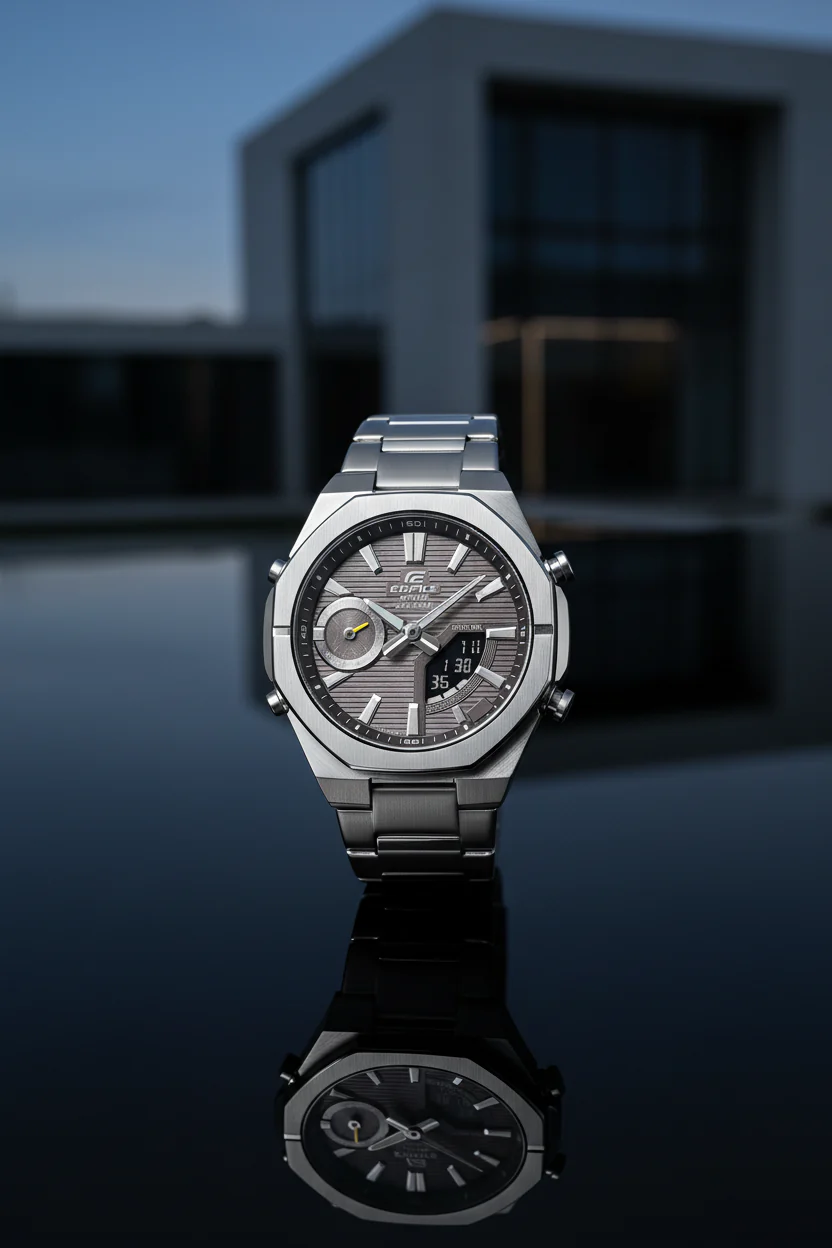 RELOJ PARA HOMBRE CASIO EDIFICE ECB-S10D-8ADF - GRIS - Image 4
