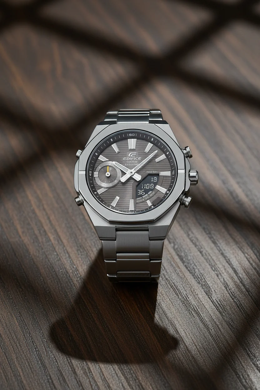 RELOJ PARA HOMBRE CASIO EDIFICE ECB-S10D-8ADF - GRIS - Image 5