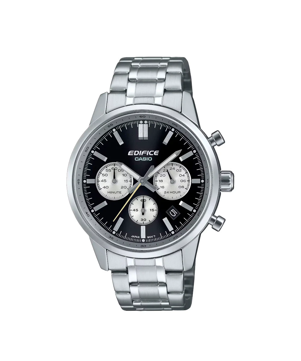 RELOJ PARA HOMBRE CASIO EDIFICE EFR-575D-1ADF -PLATEADO