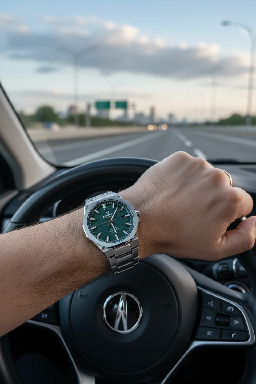 RELOJ PARA HOMBRE CASIO EDIFICE EFR-S108DE-3AVUDF - VERDE - Image 3