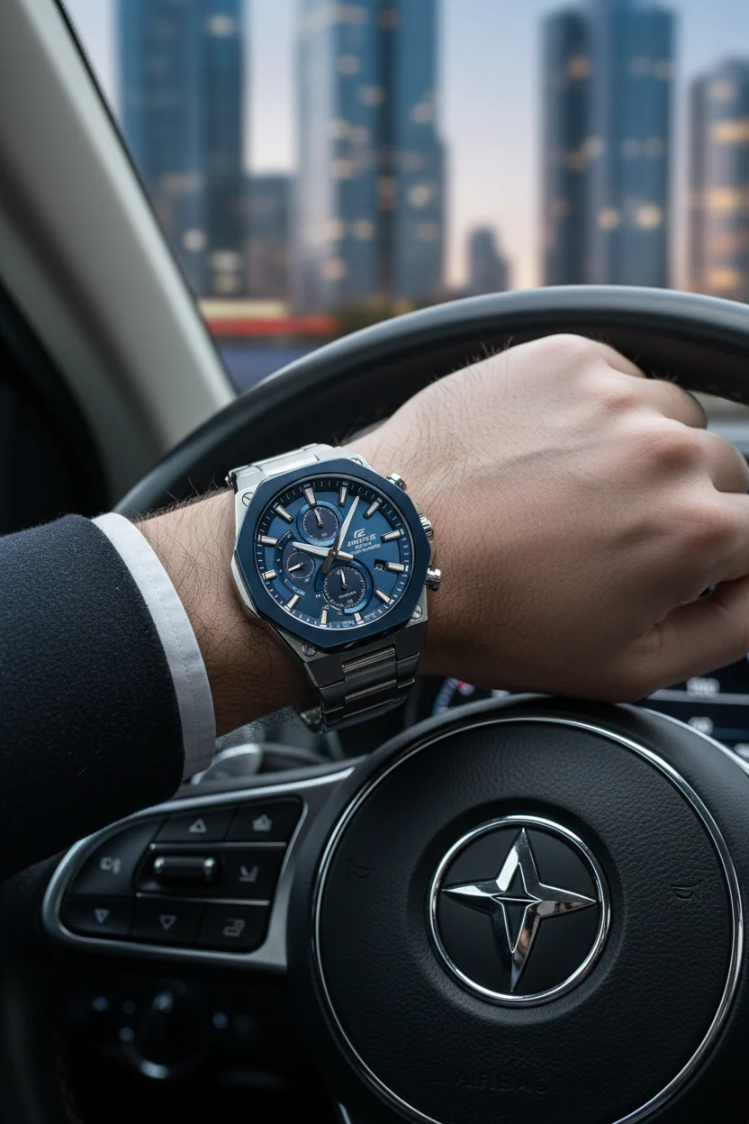 RELOJ PARA HOMBRE CASIO EDIFICE EFS-S570DB-2AUDF - AZUL - Image 3