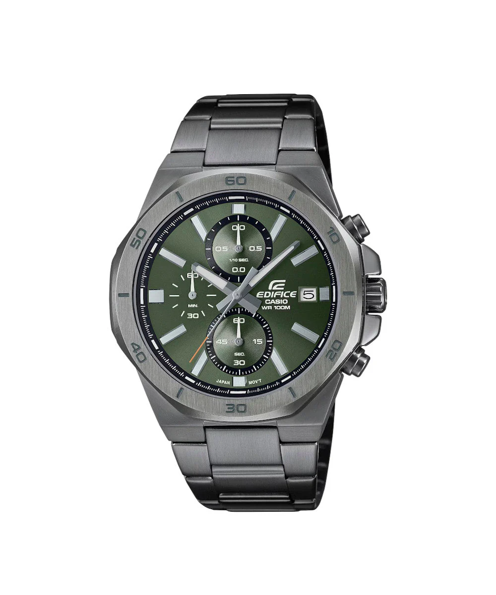 RELOJ PARA HOMBRE CASIO EDIFICE EFV-640DC-3AVUDF -VERDE