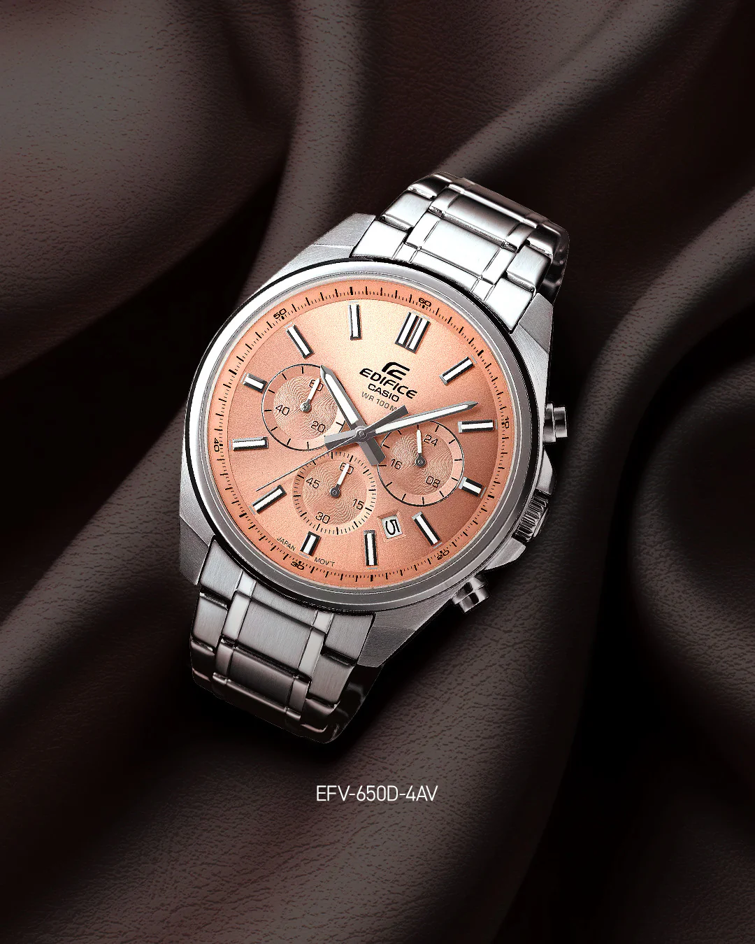 RELOJ PARA HOMBRE CASIO EDIFICE EFV-650D-4AVUDF -ROSADO - Image 3