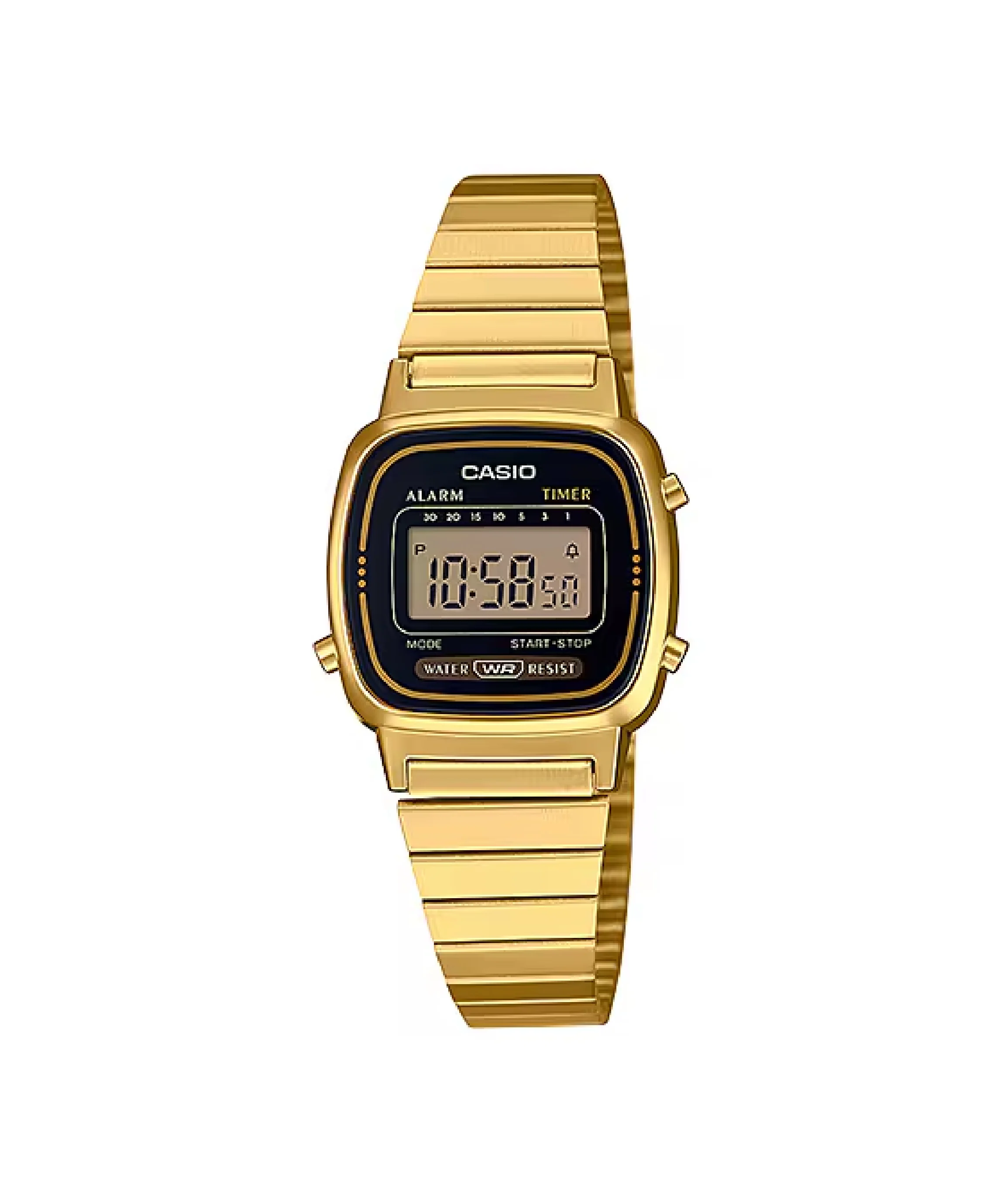 RELOJ PARA MUJER CASIO LA670WGA-1DF - NEGRO