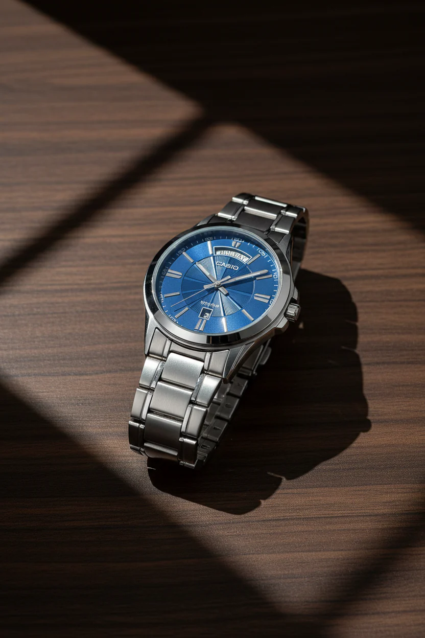 RELOJ PARA HOMBRE CASIO MTP-1381D-2AVDF - AZUL - Image 5