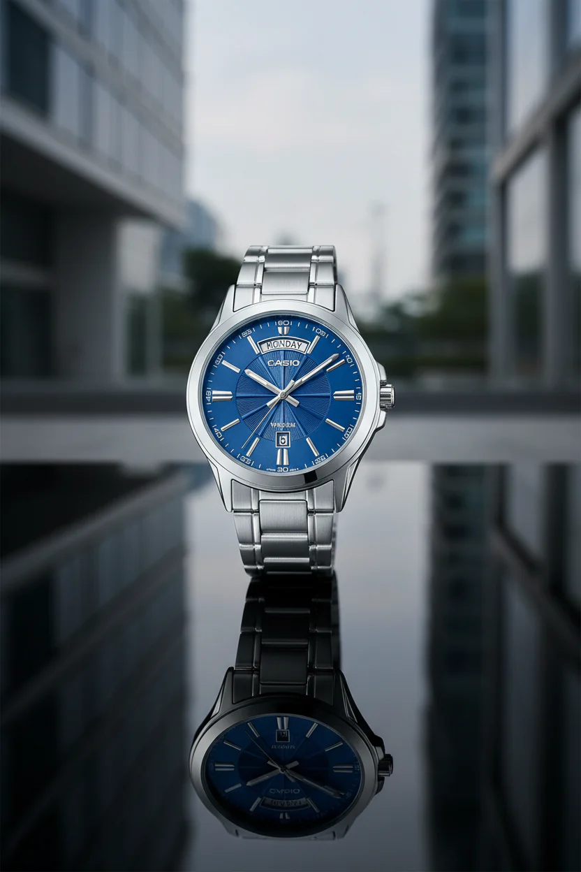 RELOJ PARA HOMBRE CASIO MTP-1381D-2AVDF - AZUL - Image 6
