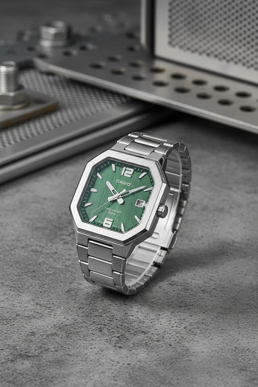 RELOJ PARA HOMBRE CASIO MTP-B195D-3AVDF - VERDE - Image 3