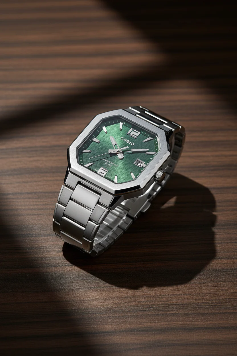 RELOJ PARA HOMBRE CASIO MTP-B195D-3AVDF - VERDE - Image 5
