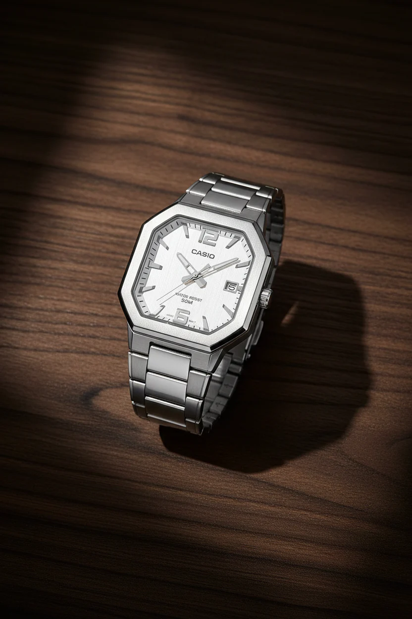 RELOJ PARA HOMBRE CASIO MTP-B195D-7AVDF - BLANCO - Image 5