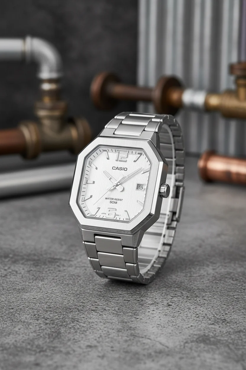 RELOJ PARA HOMBRE CASIO MTP-B195D-7AVDF - BLANCO - Image 7