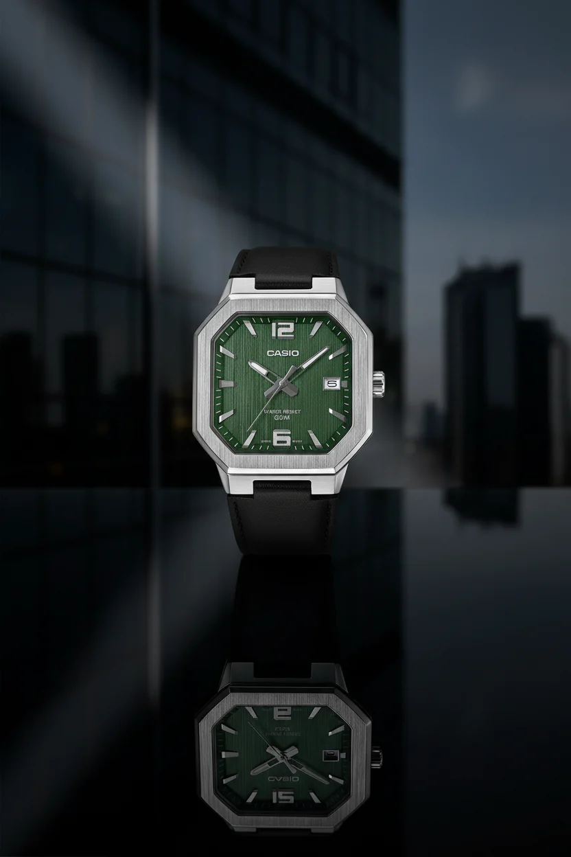RELOJ PARA HOMBRE CASIO MTP-B195L-3AVDF - VERDE - Image 5