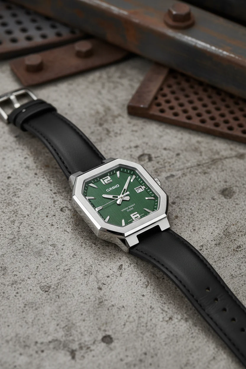 RELOJ PARA HOMBRE CASIO MTP-B195L-3AVDF - VERDE - Image 6