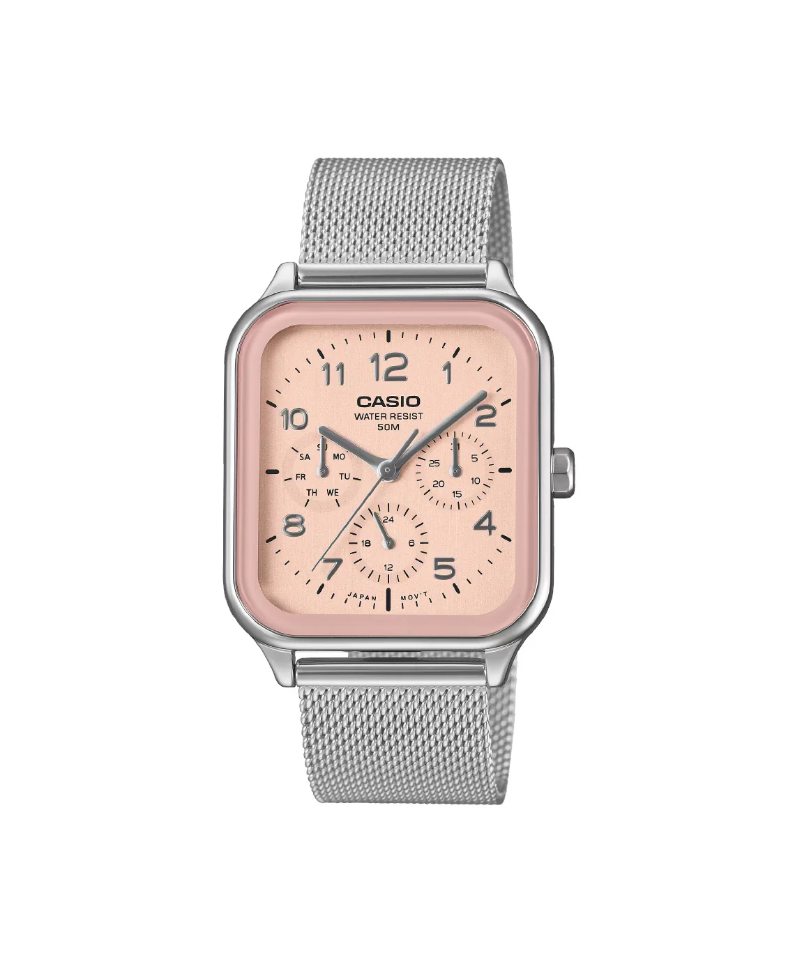 RELOJ PARA HOMBRE CASIO MTP-M306M-4AVDF - ROSADO