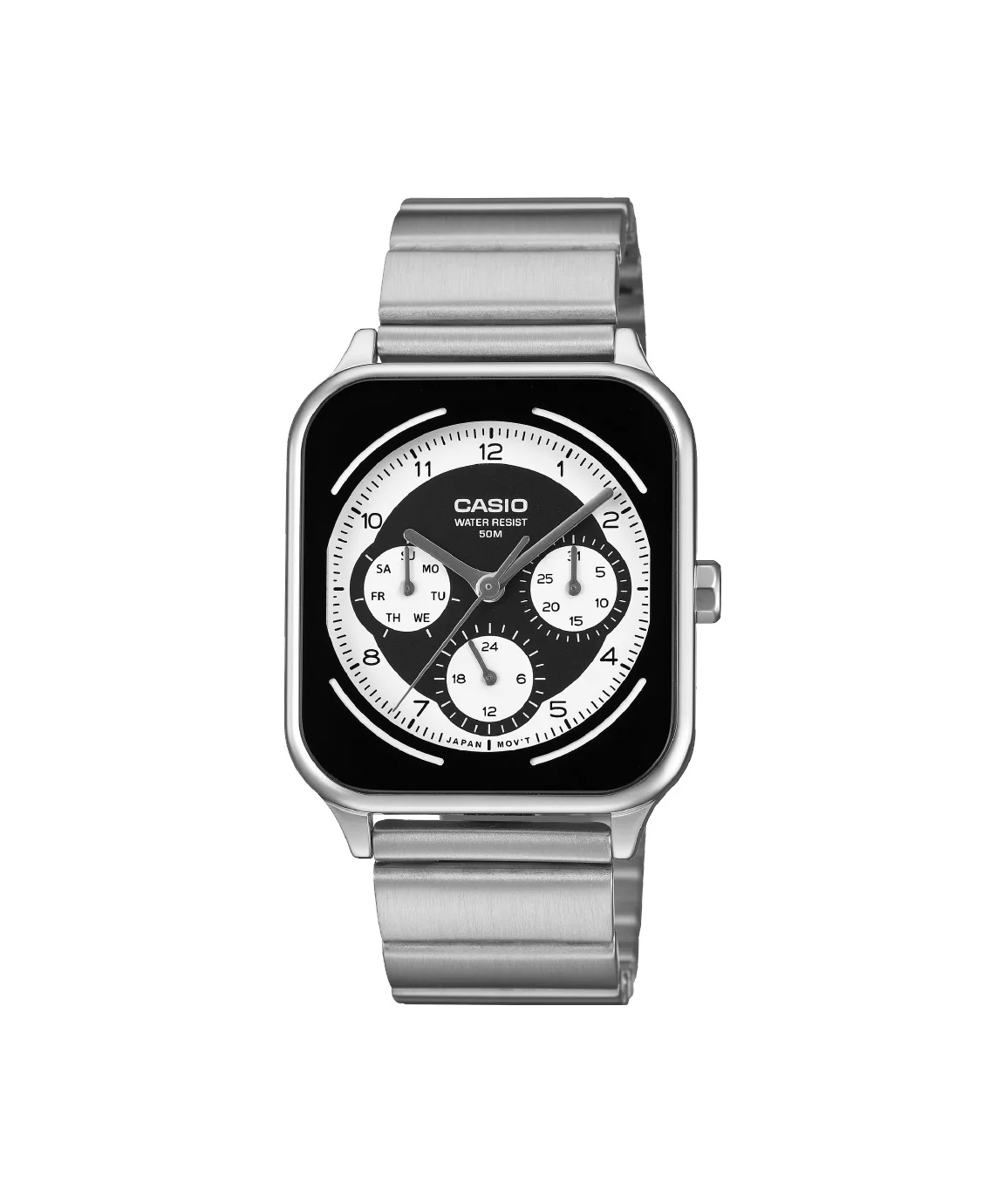 RELOJ PARA HOMBRE CASIO MTP-M307D-1BVDF - PLATEADO