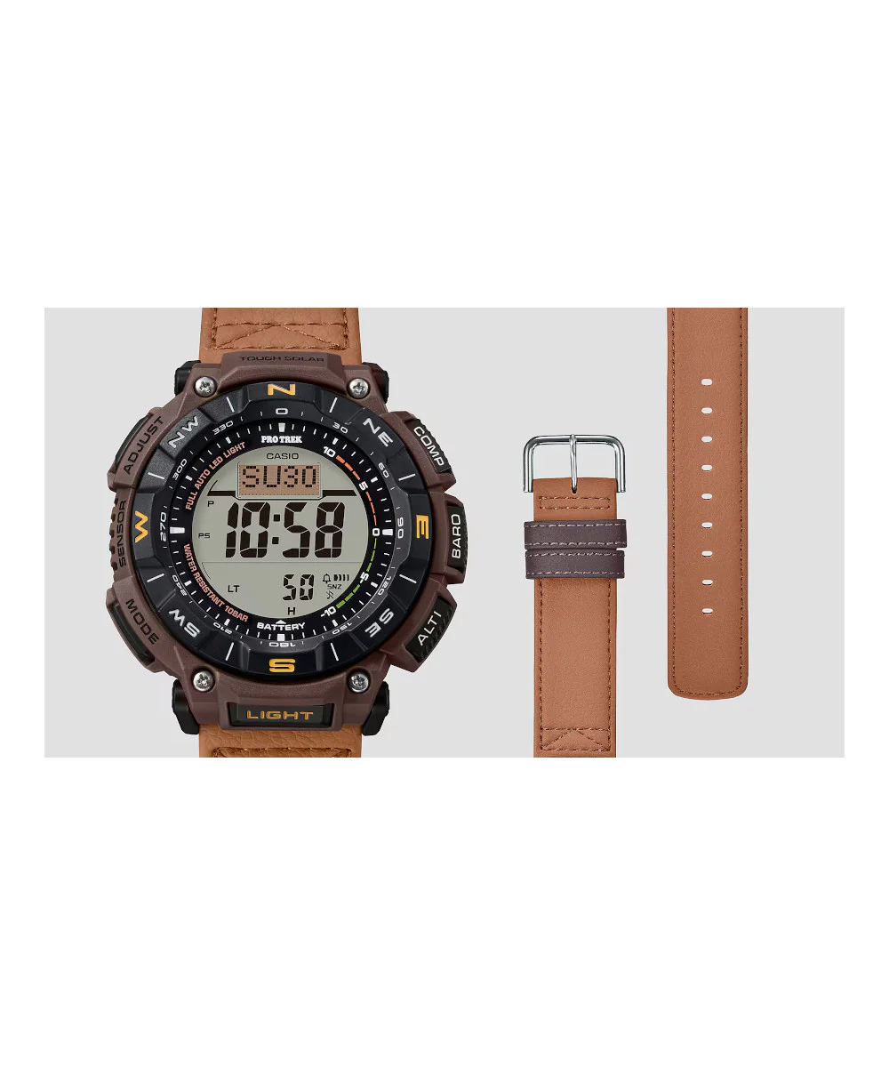 RELOJ PARA HOMBRE CASIO PROTREK  PRG-340L-5DR -CAFÉ - Image 10