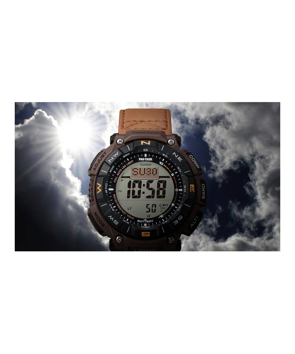 RELOJ PARA HOMBRE CASIO PROTREK  PRG-340L-5DR -CAFÉ - Image 9