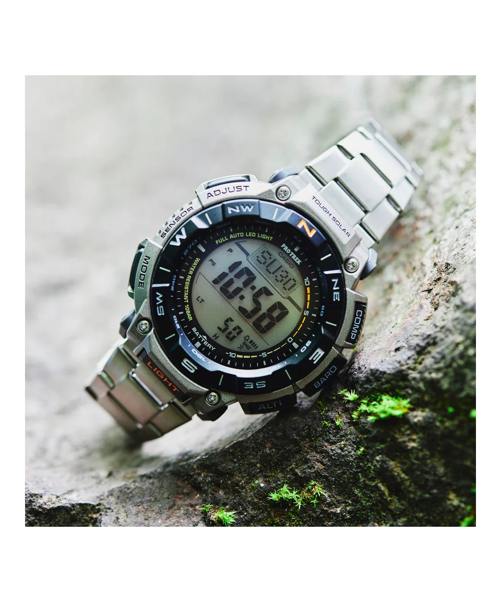 RELOJ PARA HOMBRE CASIO PROTREK PRG-340T-7DR -GRIS - Image 5