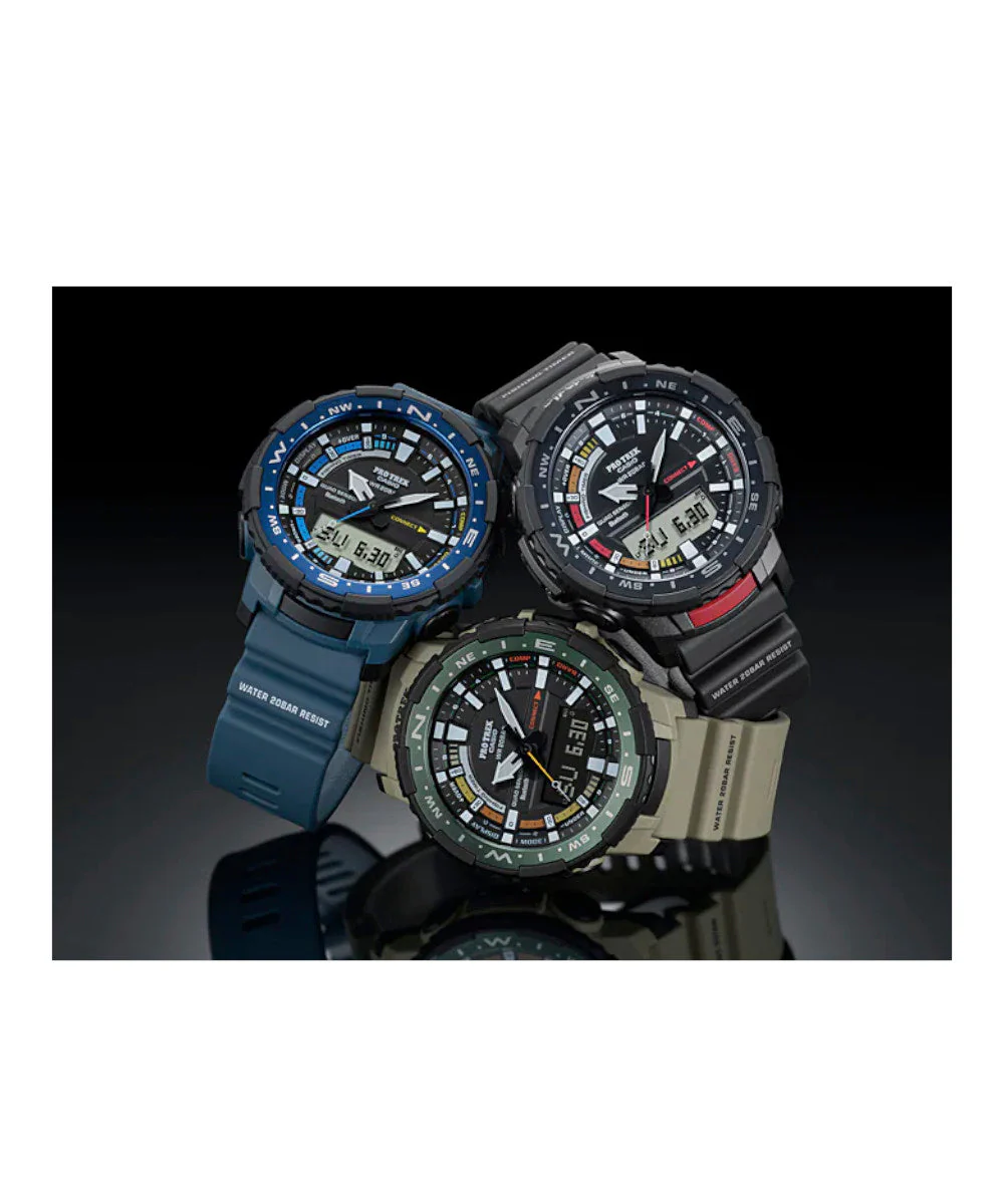 RELOJ PARA HOMBRE CASIO PROTREK PRT-B70-5DR -CAFÉ - Image 12
