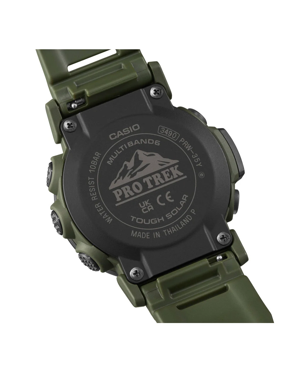RELOJ PARA HOMBRE CASIO PROTREK PRW-35Y-3BDR -VERDE - Image 9