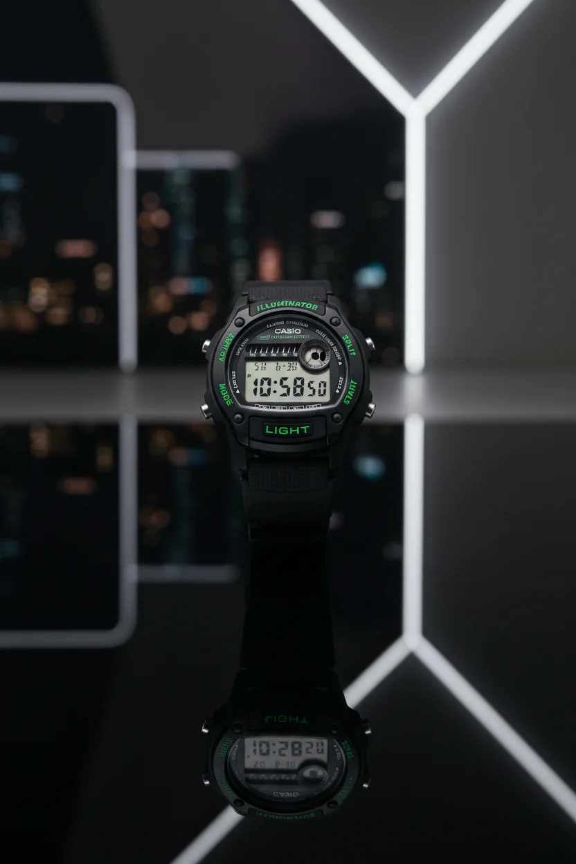 RELOJ PARA HOMBRE CASIO W-220H-1A3VDF - NEGRO - Image 4