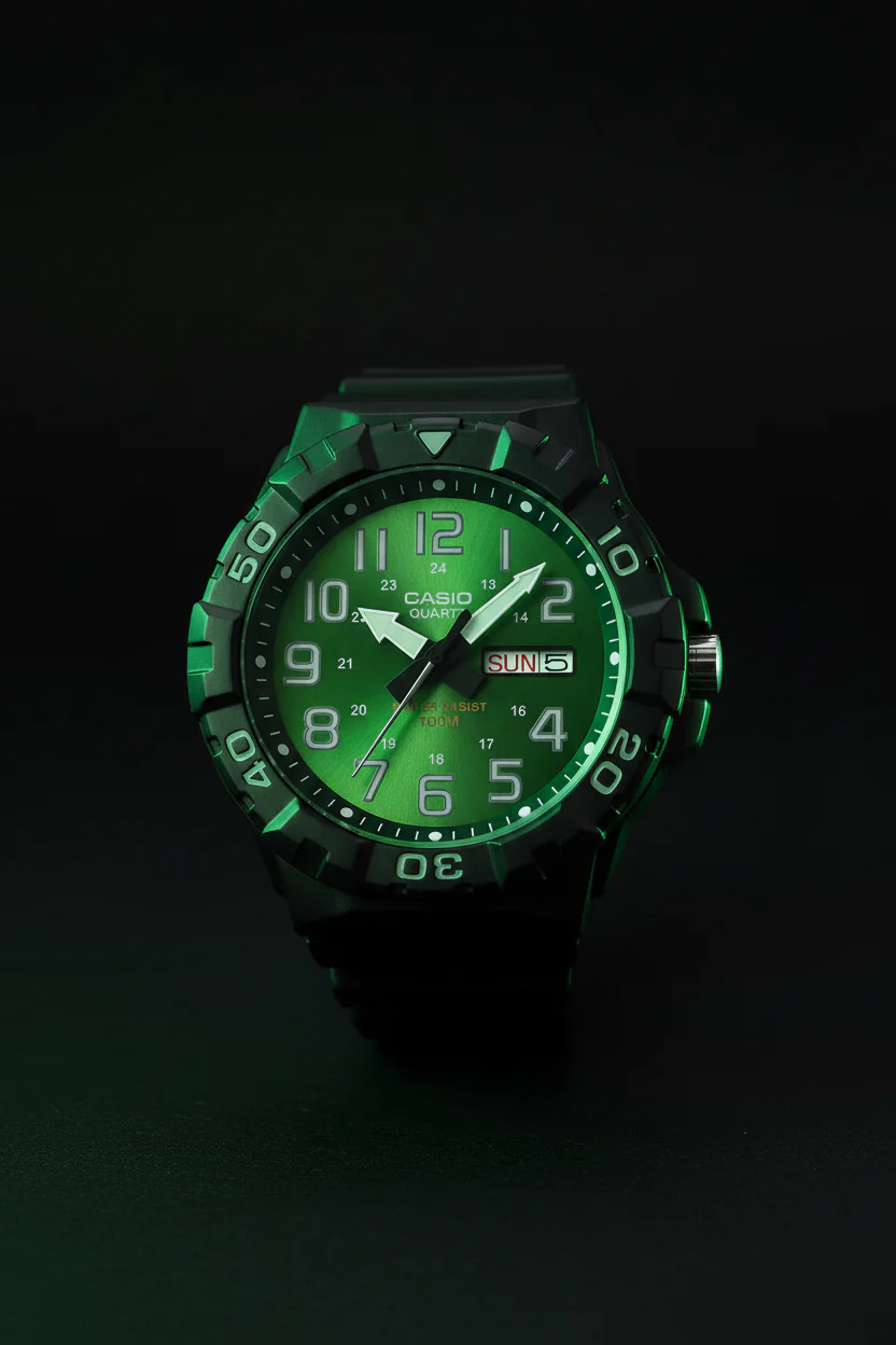 RELOJ PARA HOMBRE CASIO MRW-210H-3BVDF -VERDE - Image 2