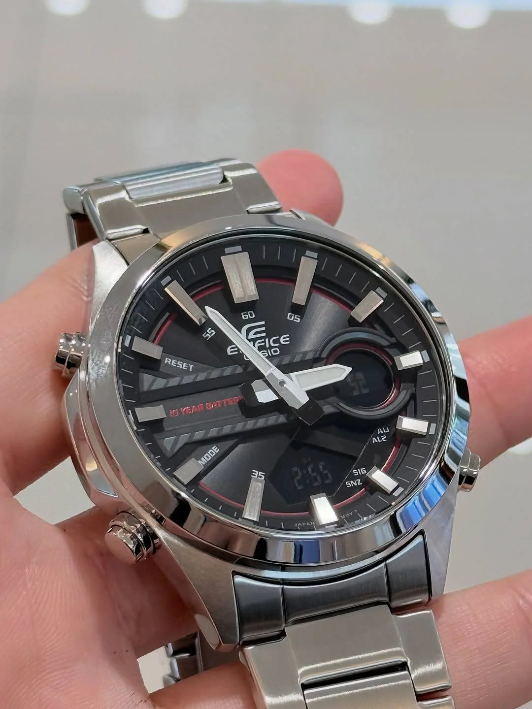 RELOJ PARA HOMBRE EDIFICE EFV-C120D-1A4DF - NEGRO - Image 3