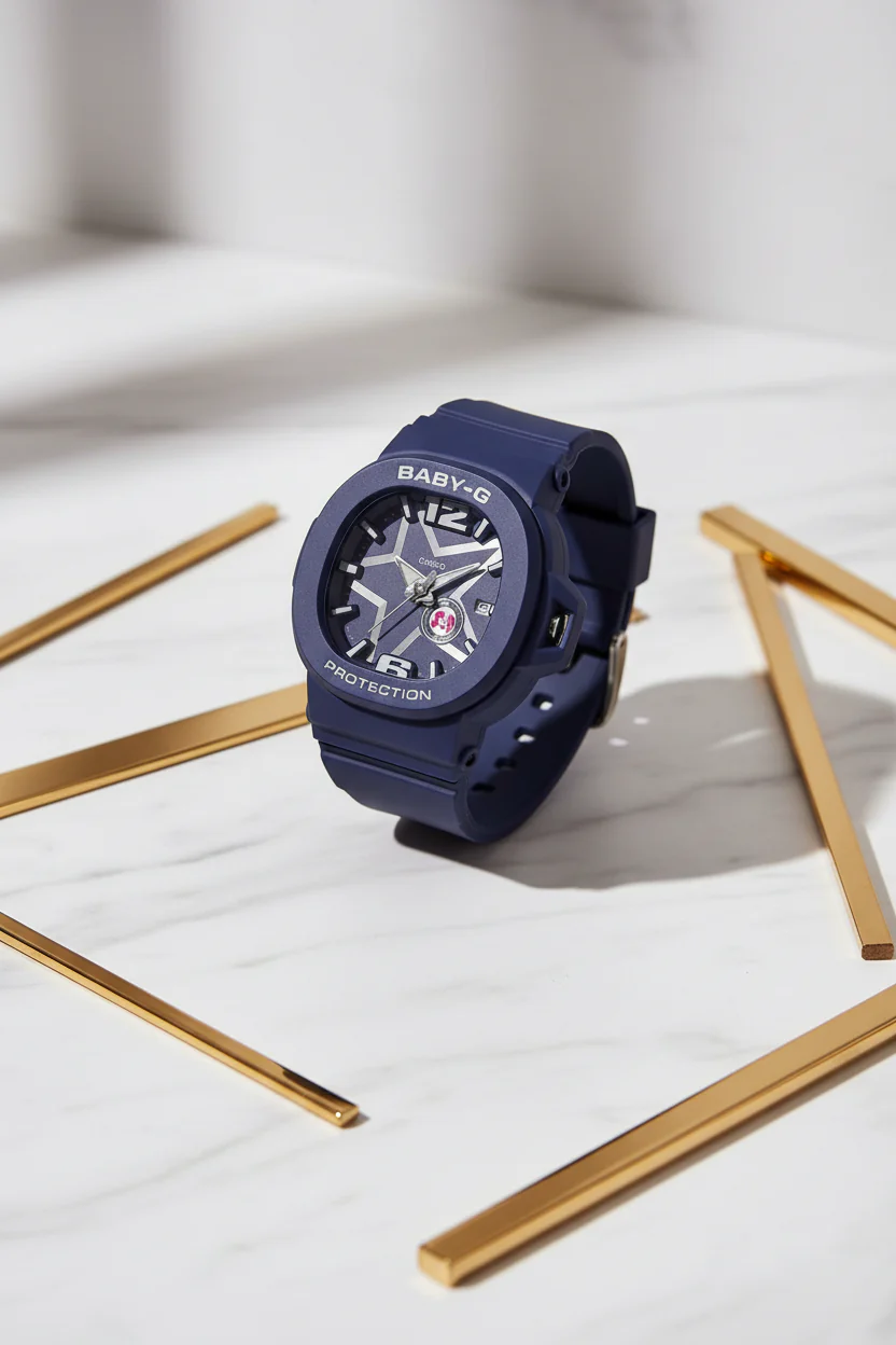 RELOJ PARA MUJER CASIO BABY-G BGA-10D-2A1DR - AZUL - Image 3