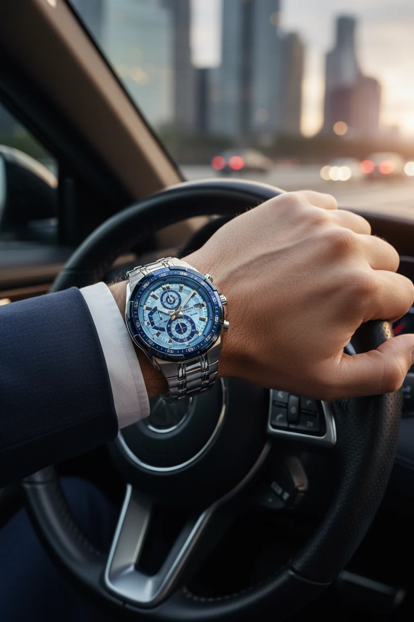 RELOJ PARA HOMBRE CASIO EDIFICE EFR-539DE-2AVUDF - AZUL - Image 3