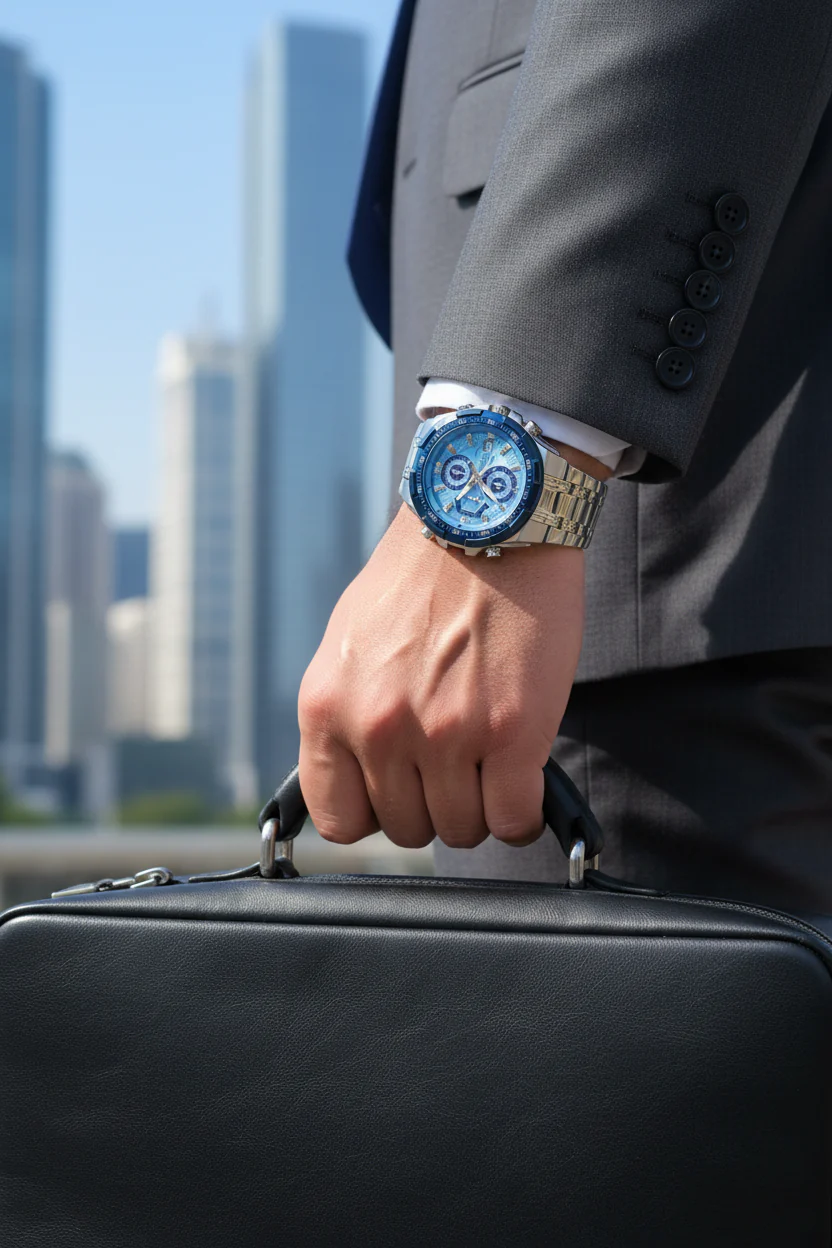RELOJ PARA HOMBRE CASIO EDIFICE EFR-539DE-2AVUDF - AZUL - Image 5