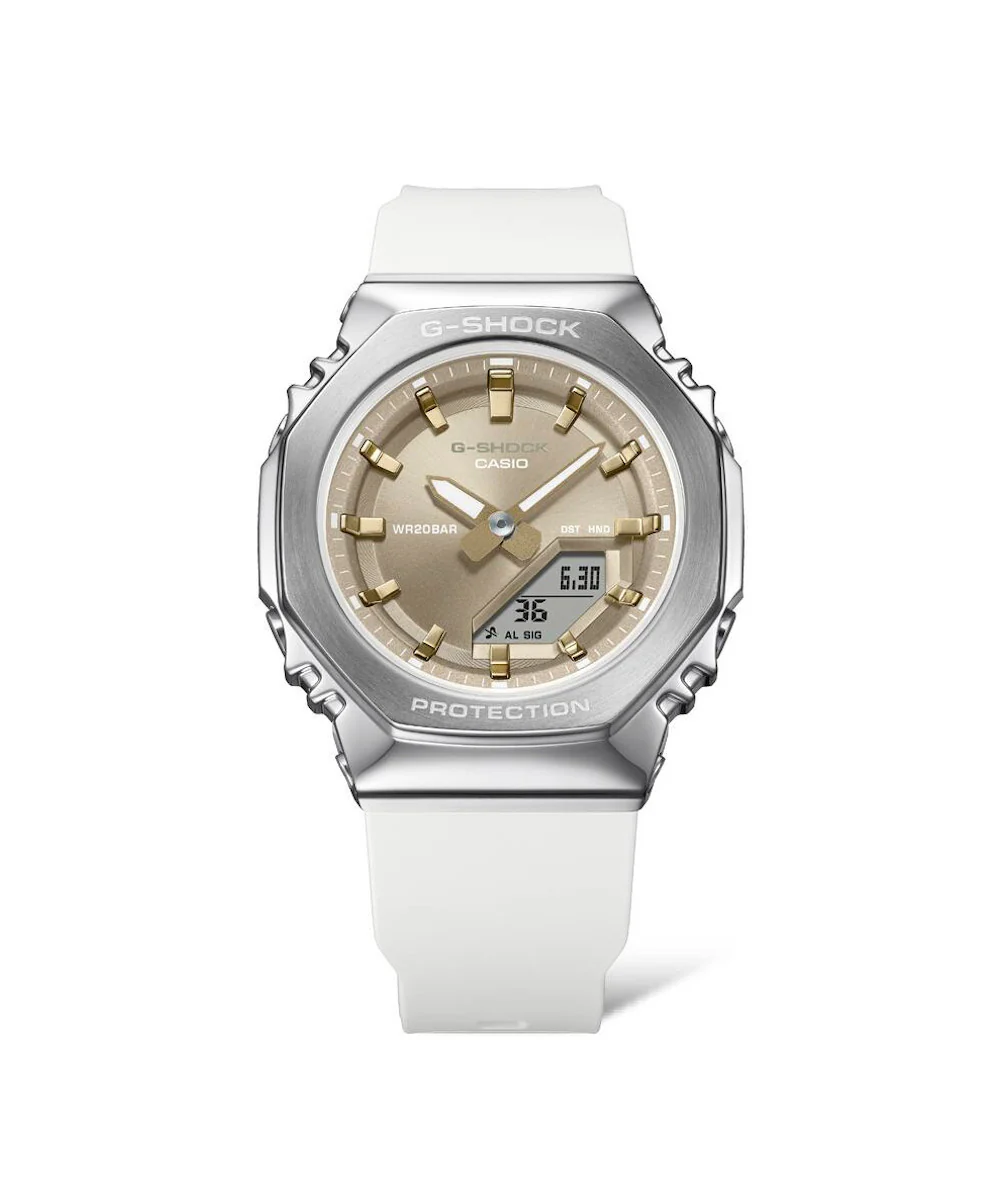 RELOJ PARA MUJER CASIO G-SHOCK  GM-S2110-7A9DR -BLANCO - Image 3