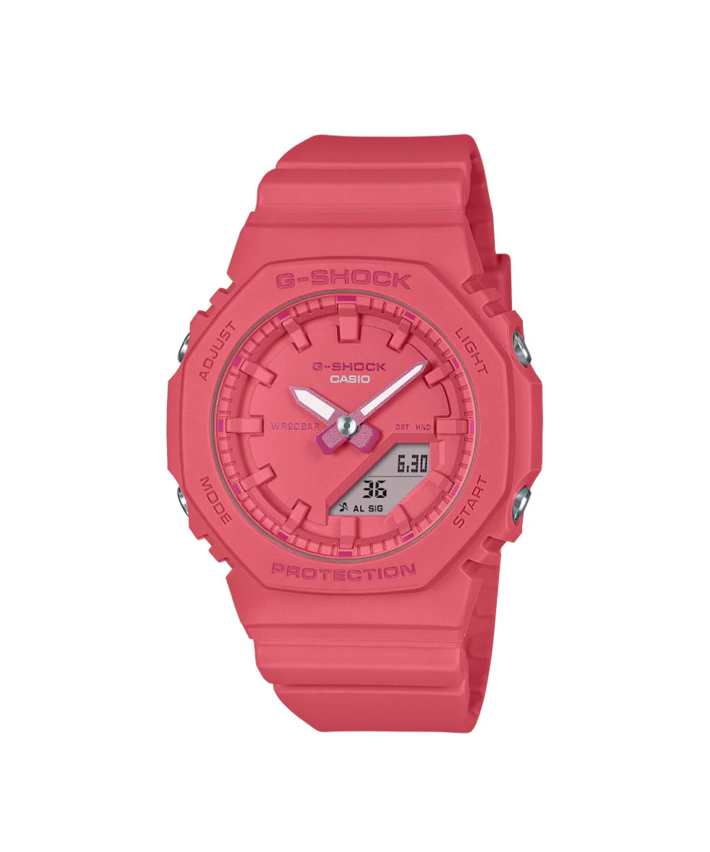 RELOJ PARA MUJER CASIO G-SHOCK GMA-P2100-4ADR -ROSADO