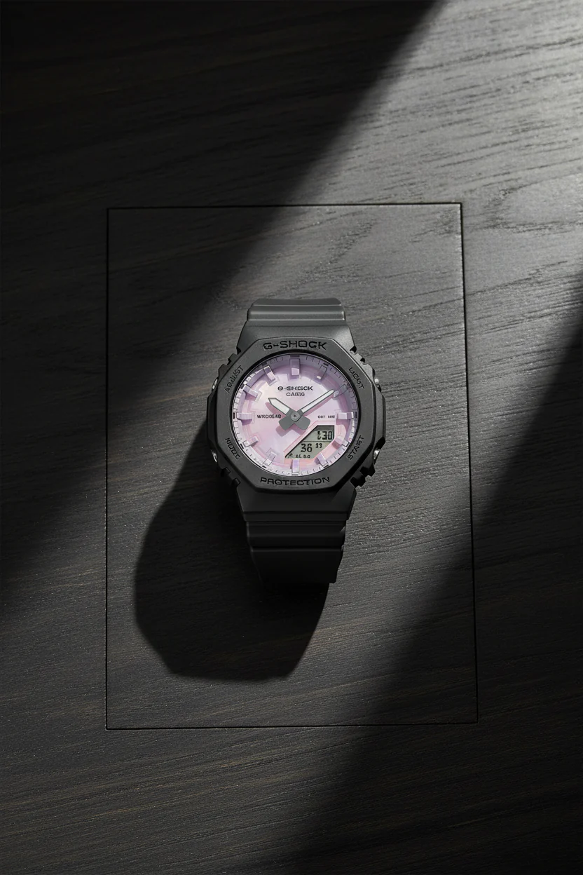 RELOJ PARA MUJER CASIO G-SHOCK GMA-P2100PC-1ADR - NEGRO - Image 2