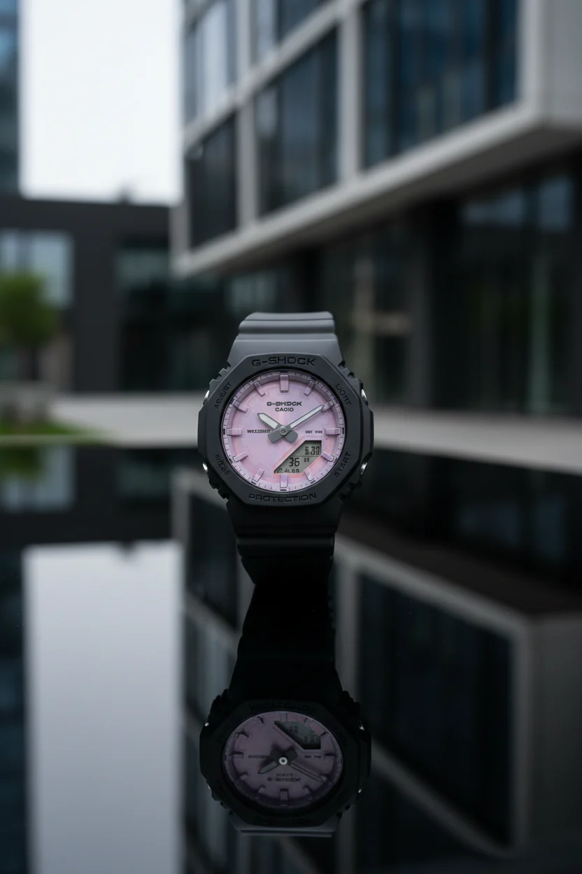 RELOJ PARA MUJER CASIO G-SHOCK GMA-P2100PC-1ADR - NEGRO - Image 5