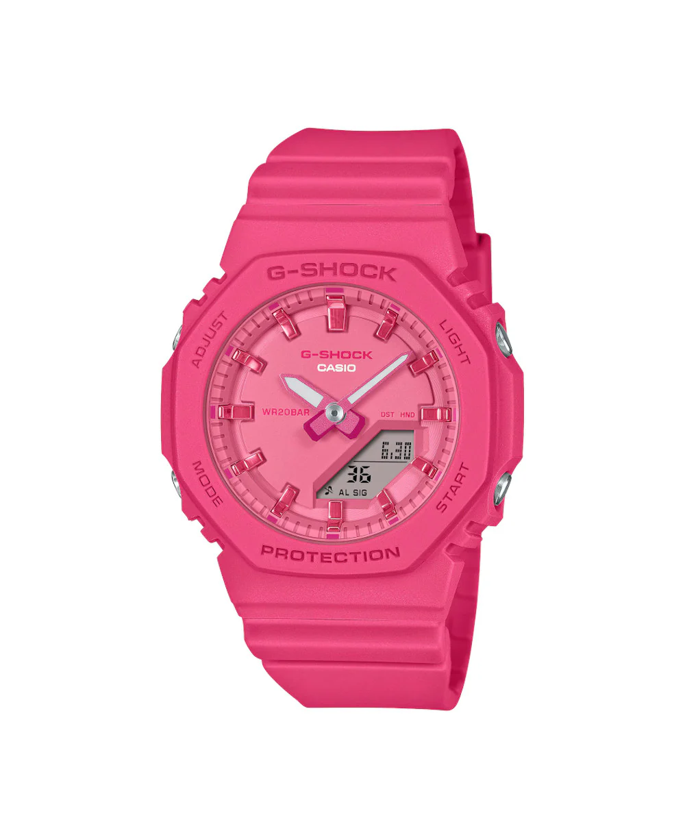 RELOJ PARA MUJER CASIO G-SHOCK GMA-P2100PP-4ADR -ROSADO