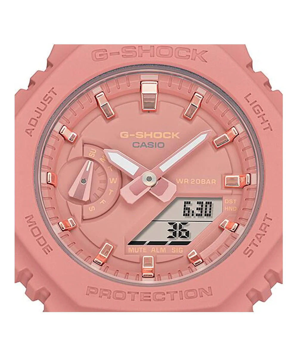 RELOJ PARA MUJER CASIO G-SHOCK GMA-S2100-4A2DR -ROSADO - Image 4