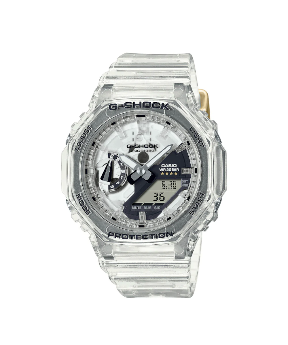 RELOJ PARA MUJER CASIO G-SHOCK GMA-S2140RX-7ADR -BLANCO